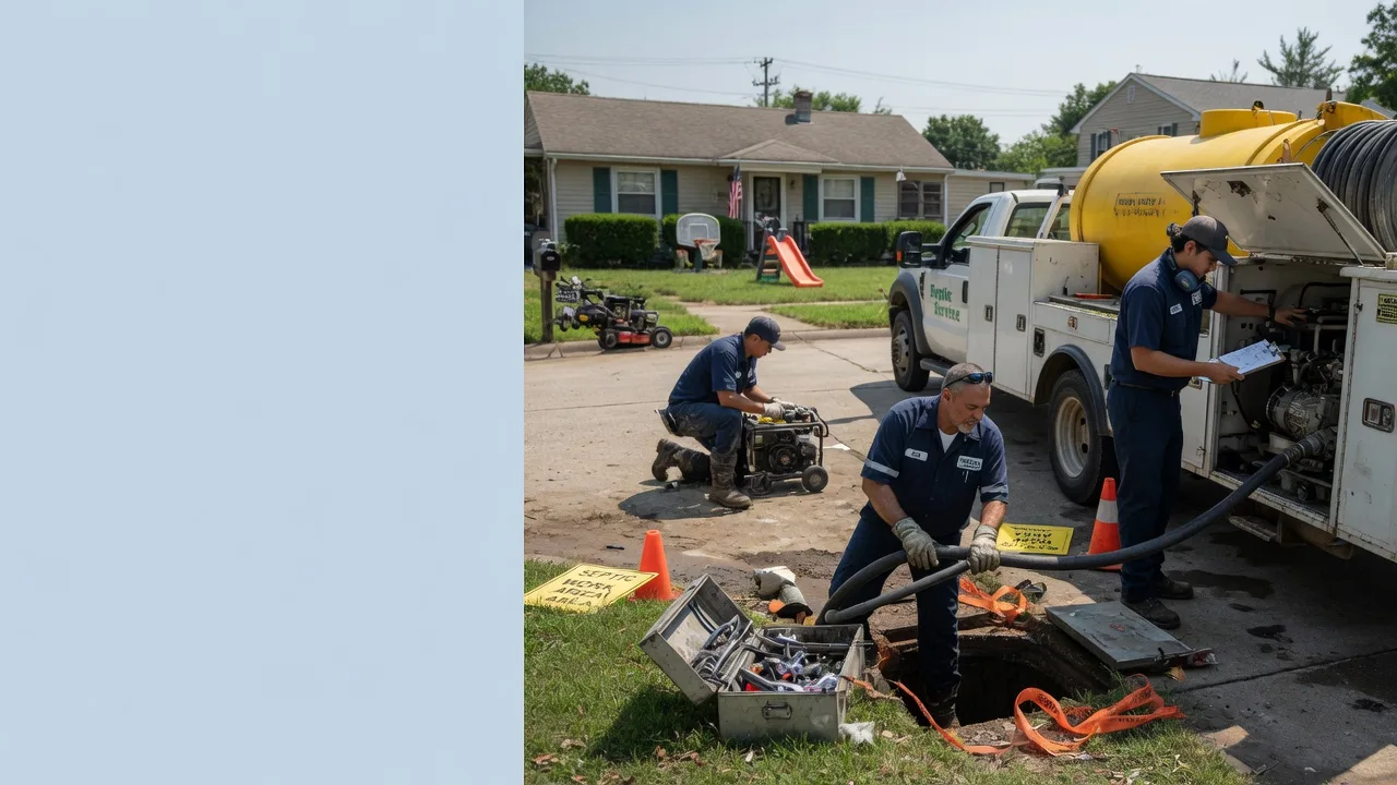 Septic Tank Pumping in Grove City, OH near me